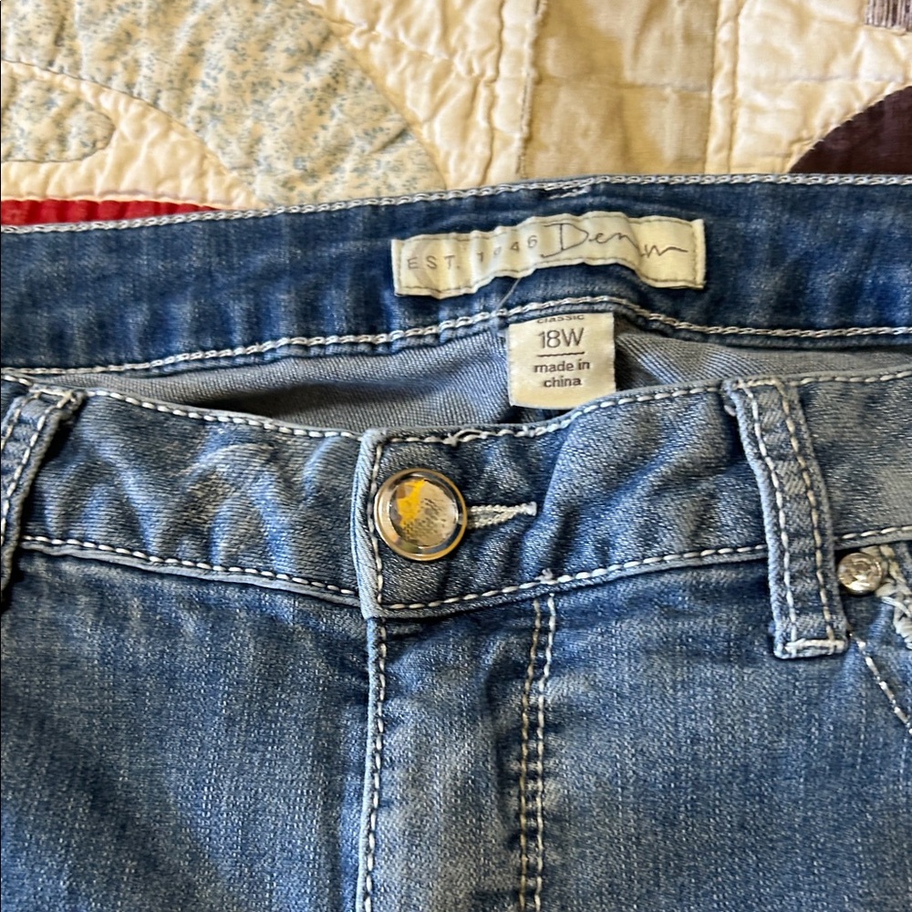 Women’s Jeans - Light Blue Wash (18W)